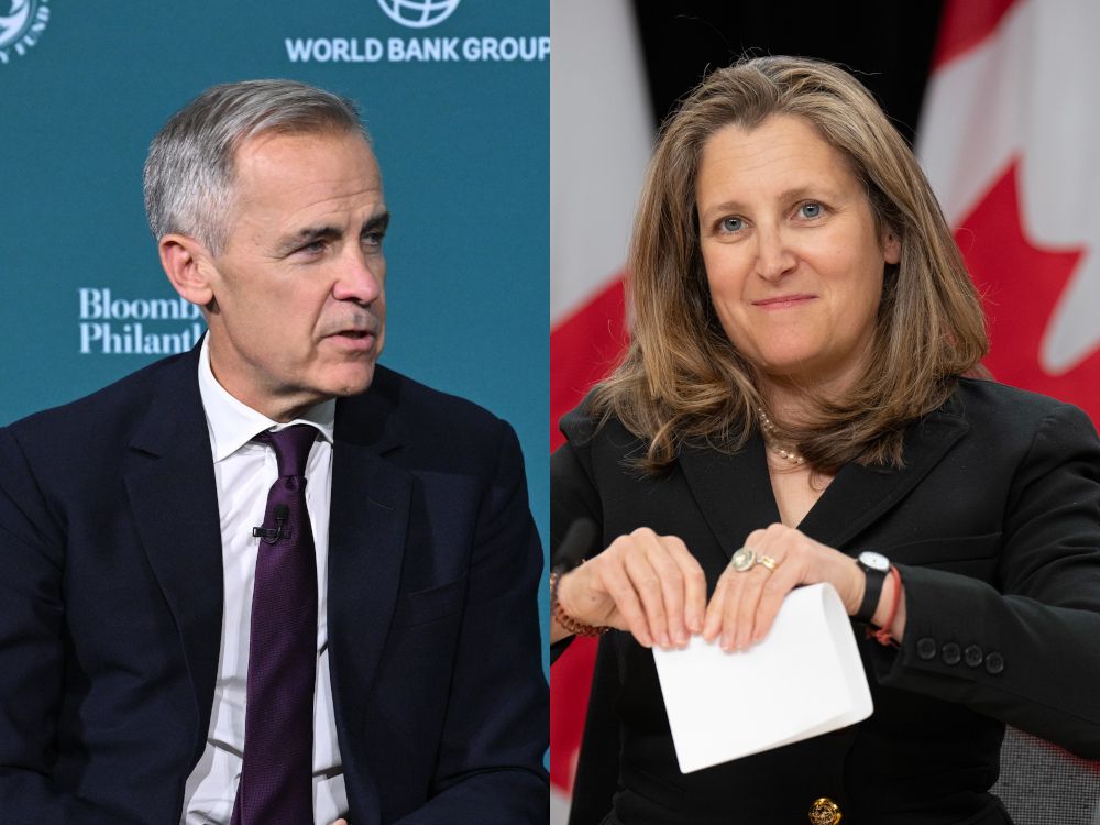 NextImg:The dirty fight shaping up between Carney and Freeland: Full Comment podcast