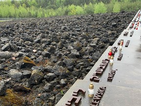 The memorial at Bełżec.