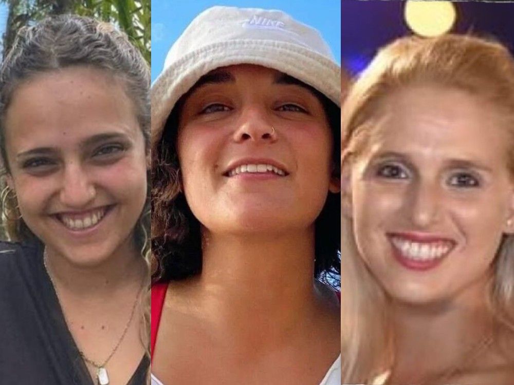 NextImg:First three Israeli hostages to be released are named as Gaza ceasefire takes effect
