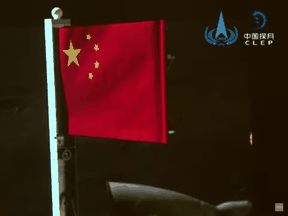 China plans to wave its flag on the surface of the moon — literally China plans to wave its flag on the surface of the moon — literally
