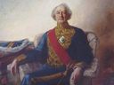 A portrait by Henry Sandham of Canada's first prime minister, Sir John A. Macdonald, on Macdonald's 75th birthday in 1890.