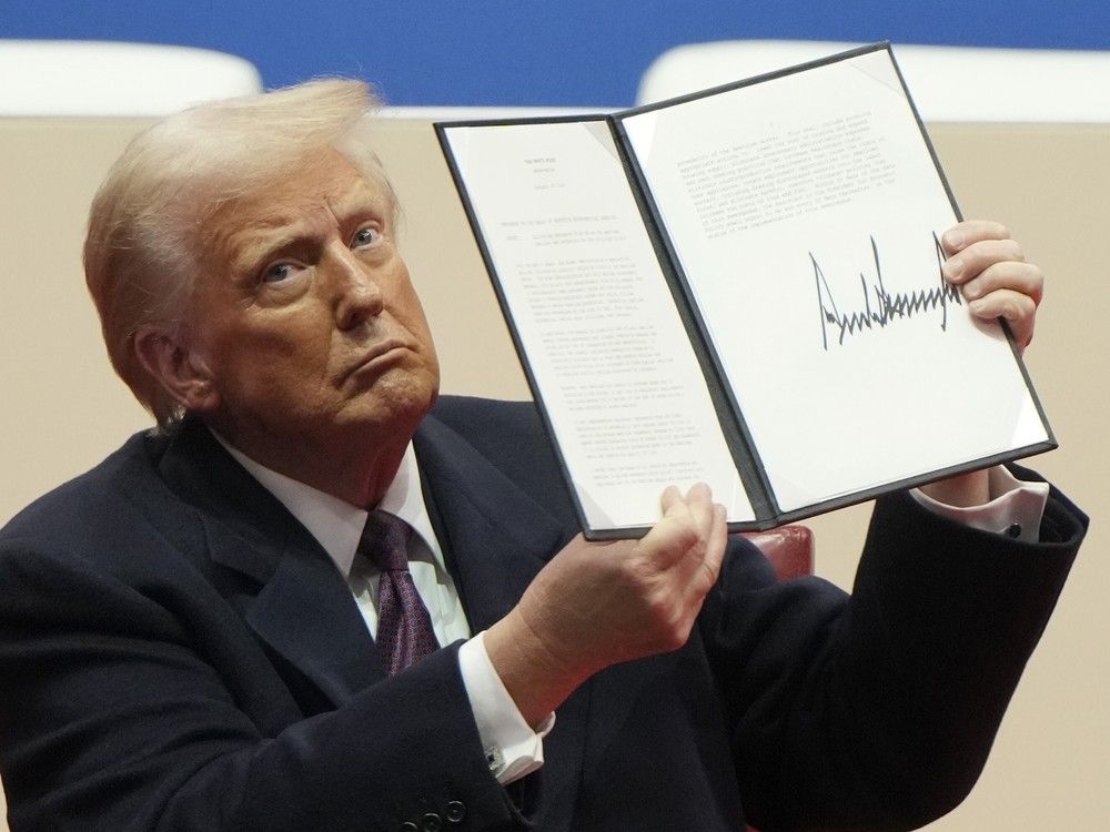 NextImg:Trump has signed a flurry of executive orders. What are they and does Canada have an equivalent?
