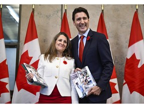 Trudeau questions about Freeland during announcement to step down Trudeau questions about Freeland during announcement to step down