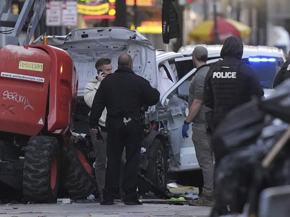 NextImg:What we know after a driver crashes into pedestrians on New Orleans' Bourbon Street