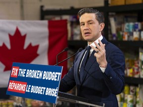 Poilievre more focused on cheering Canada than booing the U.S. Poilievre more focused on cheering Canada than booing the U.S.