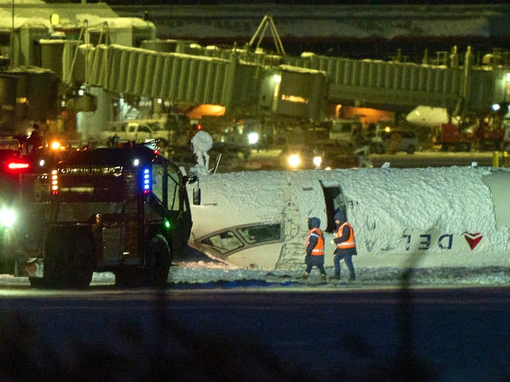 NextImg:Toronto Delta crash underscores risks of flying with infants, especially those held in a lap