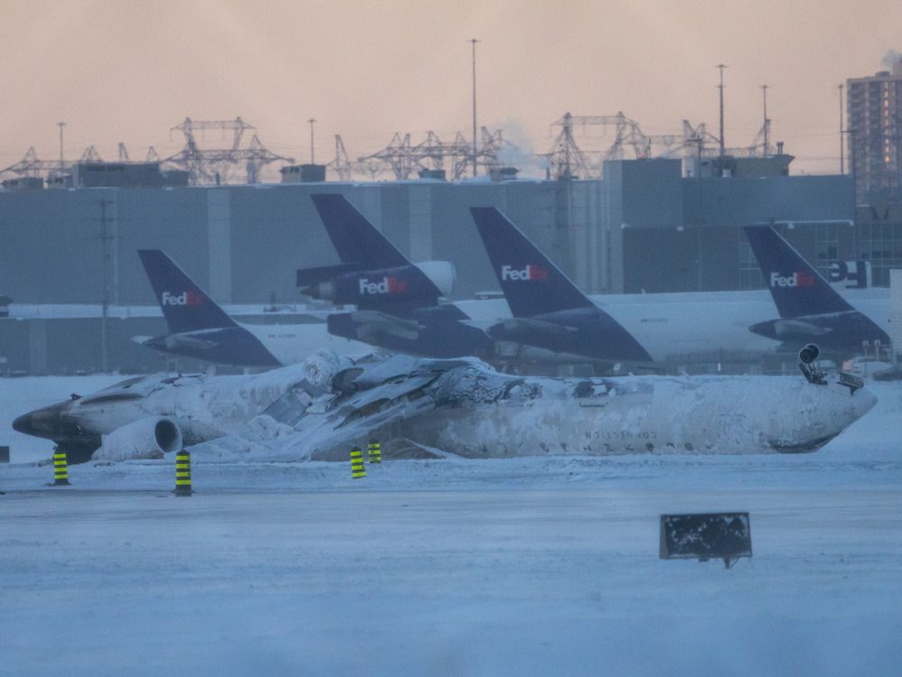 NextImg:Watch: Videos show moment Delta plane crashes and flips in Toronto — from inside and out