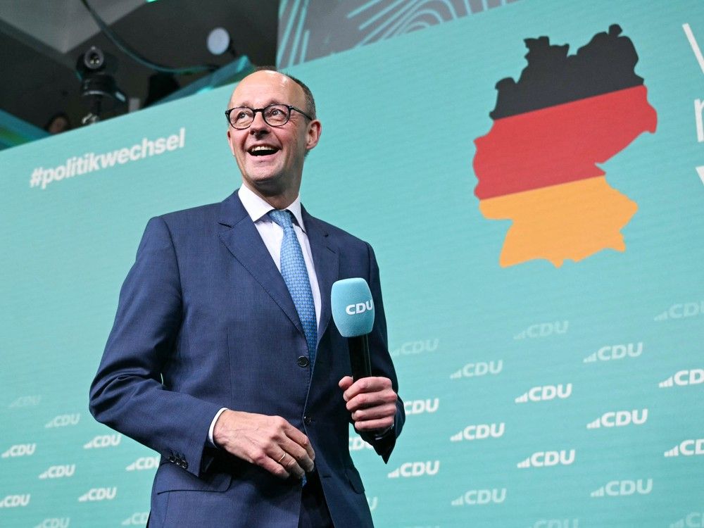 NextImg:Merz claims victory for Germany's conservatives, far right party likely to finish second