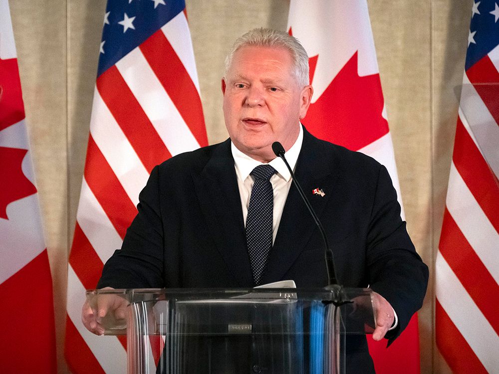 NextImg:John Ivison: Trudeau won’t deter Trump, but Doug Ford just might