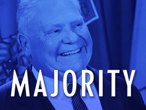 Doug Ford majority