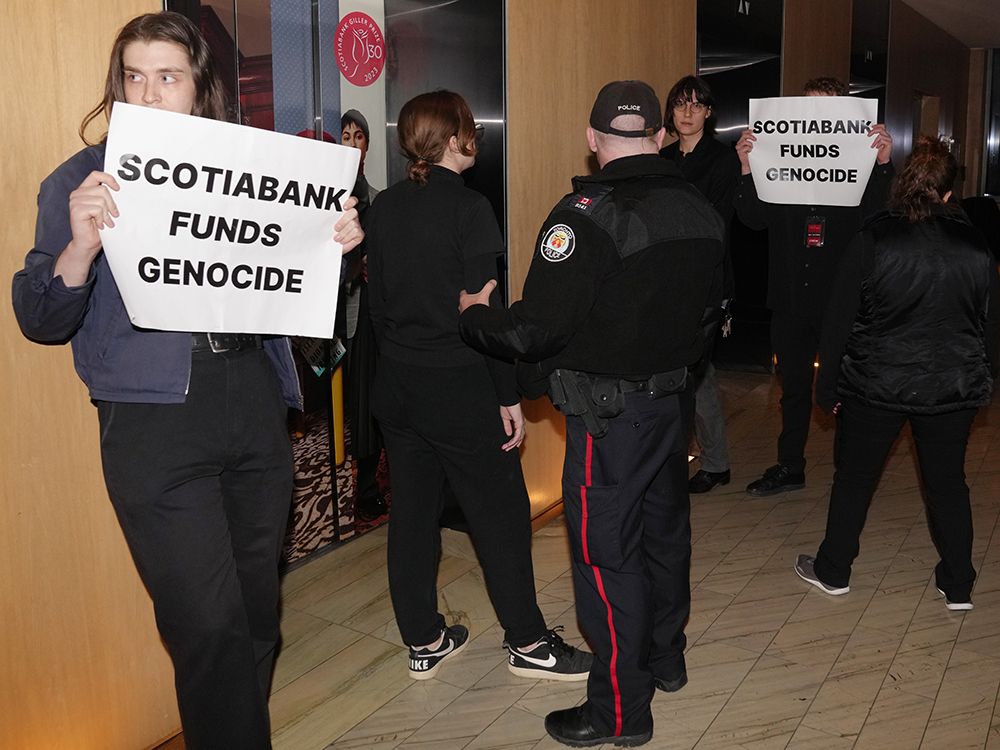 NextImg:Giller Prize drops sponsor Scotiabank following anti-Israel pressure campaign