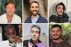 The six Israeli hostages will be released from Gaza on February 22. Top, left: Omer Shem-tov, Tal Shoham, Eliya Cohen. Bottom, left: Avera Mengistu, Hisham al-Sayed, Omer Wenkert.