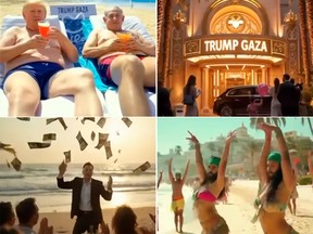Various images from a video.