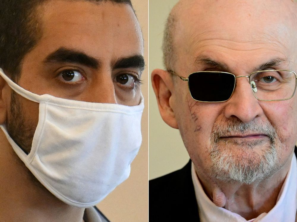 NextImg:'A sense of great pain and shock': Salman Rushdie testifies against man accused of trying to kill him