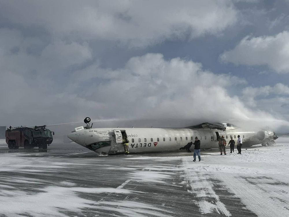 NextImg:What happened to the crashed Delta plane wreckage at Toronto's Pearson airport?