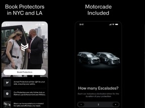 ‘Uber with guns’ app launches in New York City and Los Angeles ‘Uber with guns’ app launches in New York City and Los Angeles