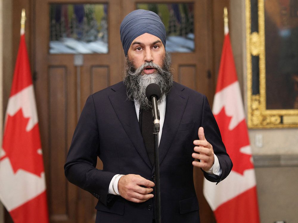NextImg:FIRST READING: With NDP staring down electoral collapse, Singh walks back pledge to defeat Liberals