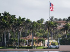 Mar-a-lago seen from across the water