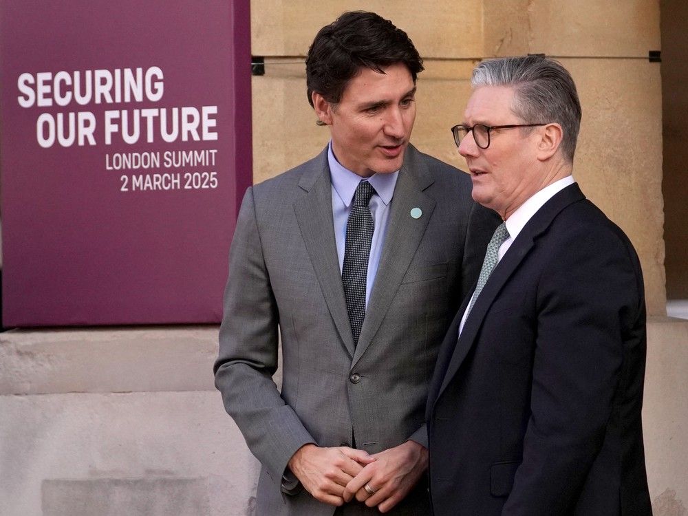 NextImg:Trudeau joins European leaders at London summit aimed at peace in Ukraine