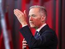Canada's Liberal Leader and Prime Minister-elect Mark Carney speaks after being elected as the new Liberal Party leader, in Ottawa on March 9, 2025.