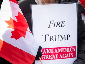 Canadian opinion of U.S. dives; 63% take Trump threats ‘very seriously’ Canadian opinion of U.S. dives; 63% take Trump threats ‘very seriously’