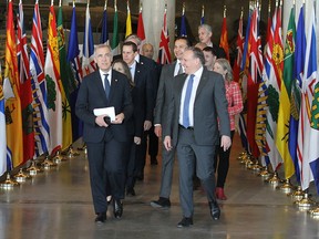 Premiers and Mark Carney.