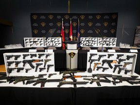 Guns smuggled from the U.S.