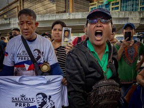 A group of protesters.