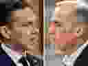 Conservative leader Pierre Poilievre and Prime Minister Mark Carney.