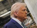 U.S. President Donald Trump visited the John Kennedy Center for the Performing Arts in Washington on Monday, March 17, 2025.