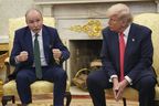 CP-Web. Taoiseach Micheal Martin, left, attends a bilateral meeting with President Donald Trump ahead of the White House St Patrick's Day reception, Wednesday March 12, 2025, in Washington.