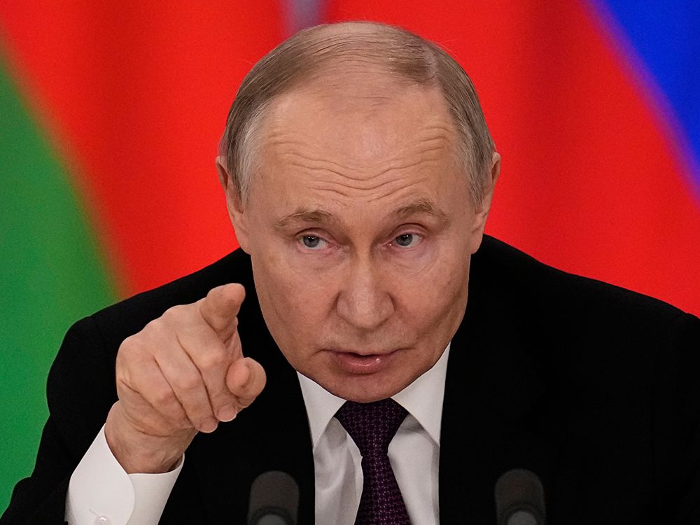 NextImg:Putin agrees in principle with proposed Ukraine ceasefire but says 'there are issues'