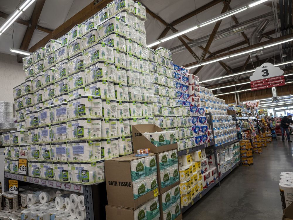NextImg:Trump tariffs on Canadian lumber risk disrupting toilet paper supply, experts say