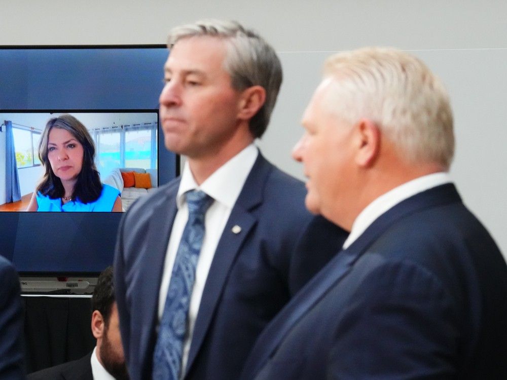 NextImg:Ford, Smith vow to fight tariffs but disagree on playing energy card