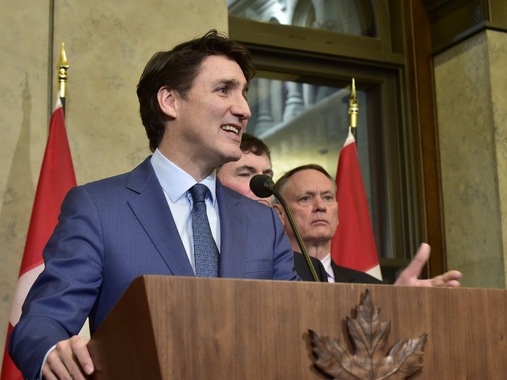 NextImg:Trudeau says he will stay as prime minister for transition, but the timeline is up to his successor