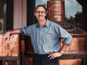 Laurent Lafuente, Merridale Cidery and Distillery's master distiller and blender