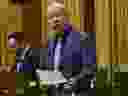 Paul Chiang rose during a question on March 22, 2024 in the House of Commons on Ottawa's Parliament Hill.