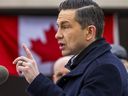 Conservative Leader Pierre Poilievre on March 25, 2025.
