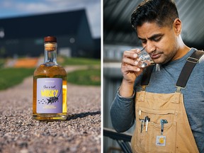 Anohka Distillery's This is Not Whisky and founder, Gurpreet Ranu
