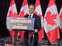 Pierre Poilievre announced Friday, a proposal to tighten conflict of interest rules to account for leadership candidates like Mark Carney who have never held office.