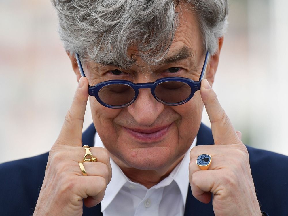 Director Wim Wenders poses on May 13, 2018, during a photocall for the film Pope Francis: A Man of His Word at the 71st edition of the Cannes Film Festival in France.