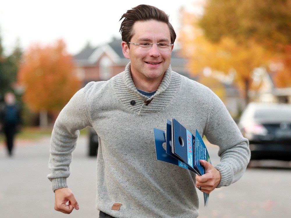NextImg:Poilievre's riding tops early voting numbers