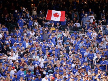 Canadian Blue Jays fans in Seattle
