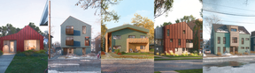 These concept drawings for government-designed prefabricated homes were included in a Liberal campaign package describing its Building Canada Strong plan. The basic pitch is that the federal government creates a state-controlled developer called Build Canada Homes, builds 500,000 of these per year and then sells them to first-time homebuyers.