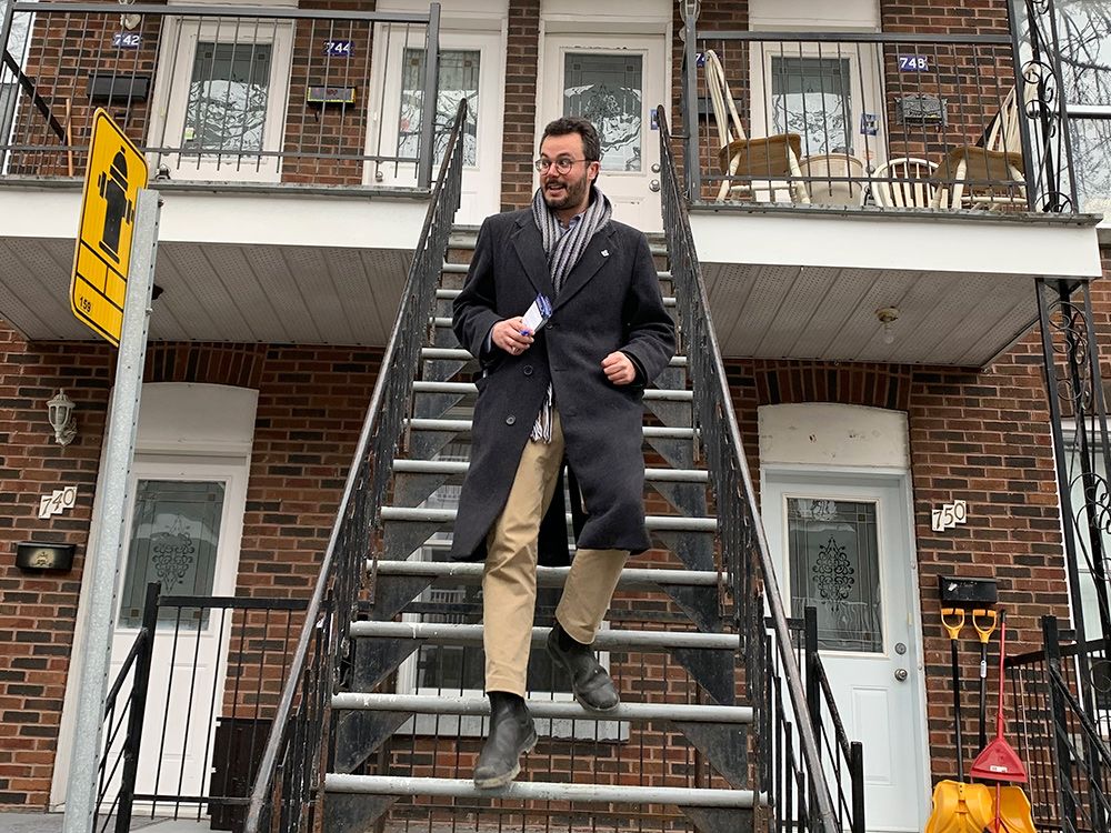 LaSalle-Émard-Verdun Bloc Québécois candidate Louis-Philippe Sauvé. 