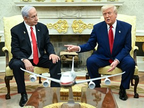 Benjamin Netanjahu i Donald Trump.