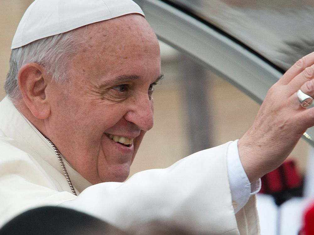  A scene from Pope Francis: A Man of His Word.