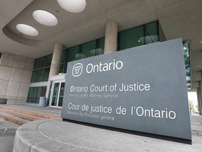Exterior of a courthouse.