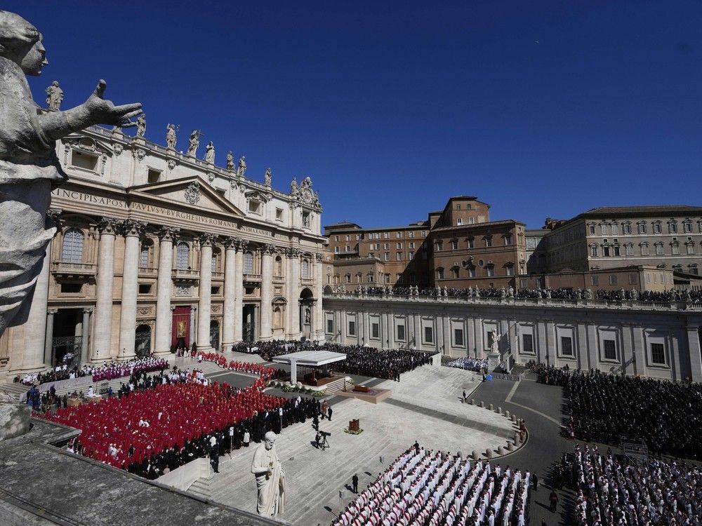 NextImg:The extraordinary ordinariness of Pope Francis's funeral