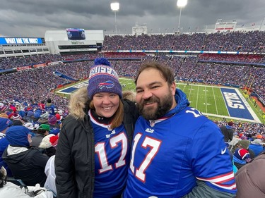 Buffalo Bills fans from Etobicoke, Ont.